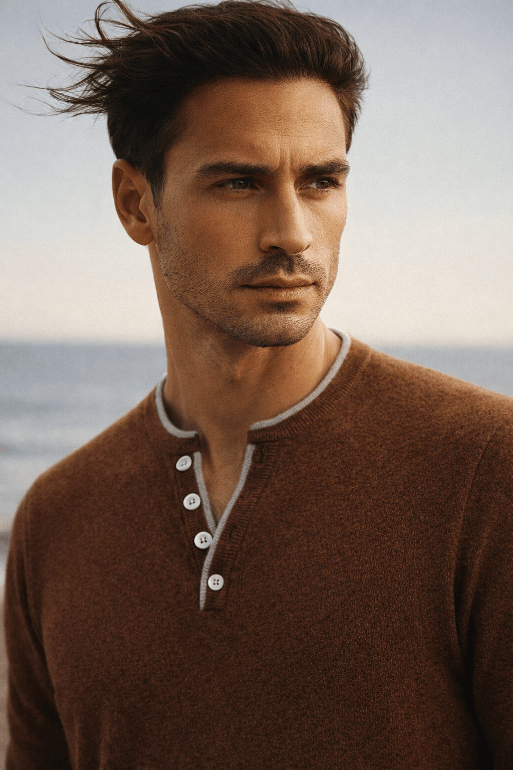 3 Button Henley