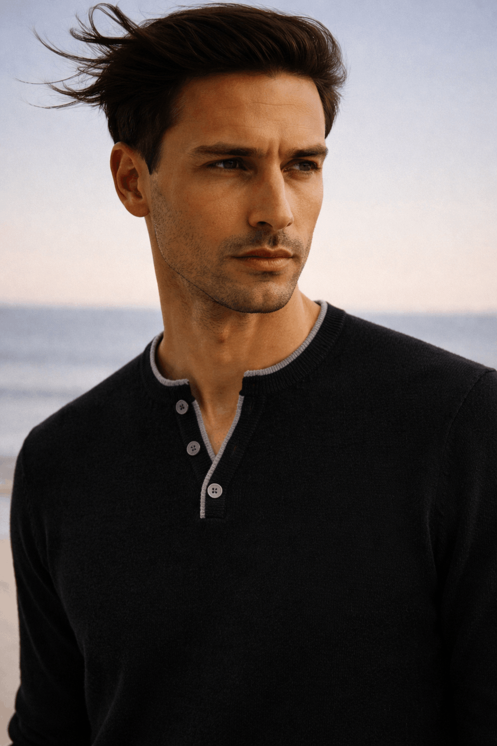 3 Button Henley - Image 4